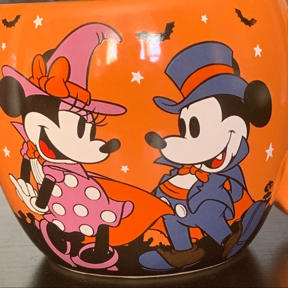 Disney Mickey & Minnie Mouse Happy Halloween Double Sided Ceramic Mug - Picture 4 of 12